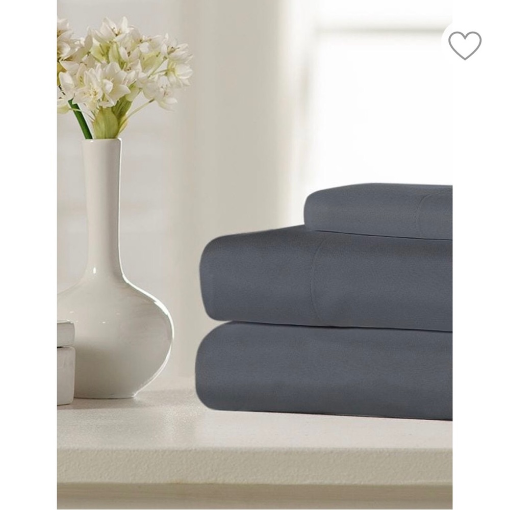 Twin Sheet Set Super Soft Triple Brushed Microfiber Luxury 3-Piece Sheet Set